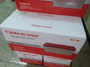Seven SS Solar Battery<>12v 200ah Dry Cell