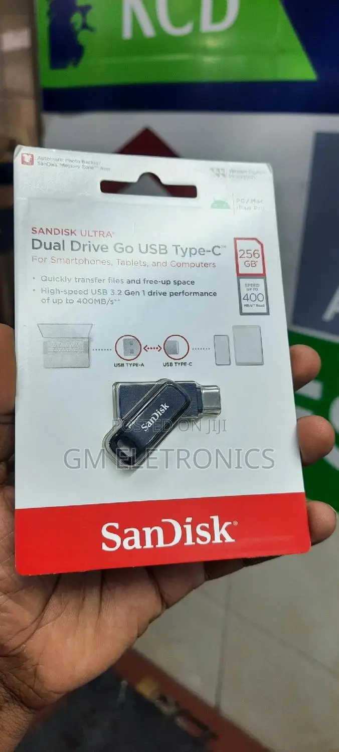 Universal 256gb Dual Drive Usb 3.2-Type-C Flash Drive.
