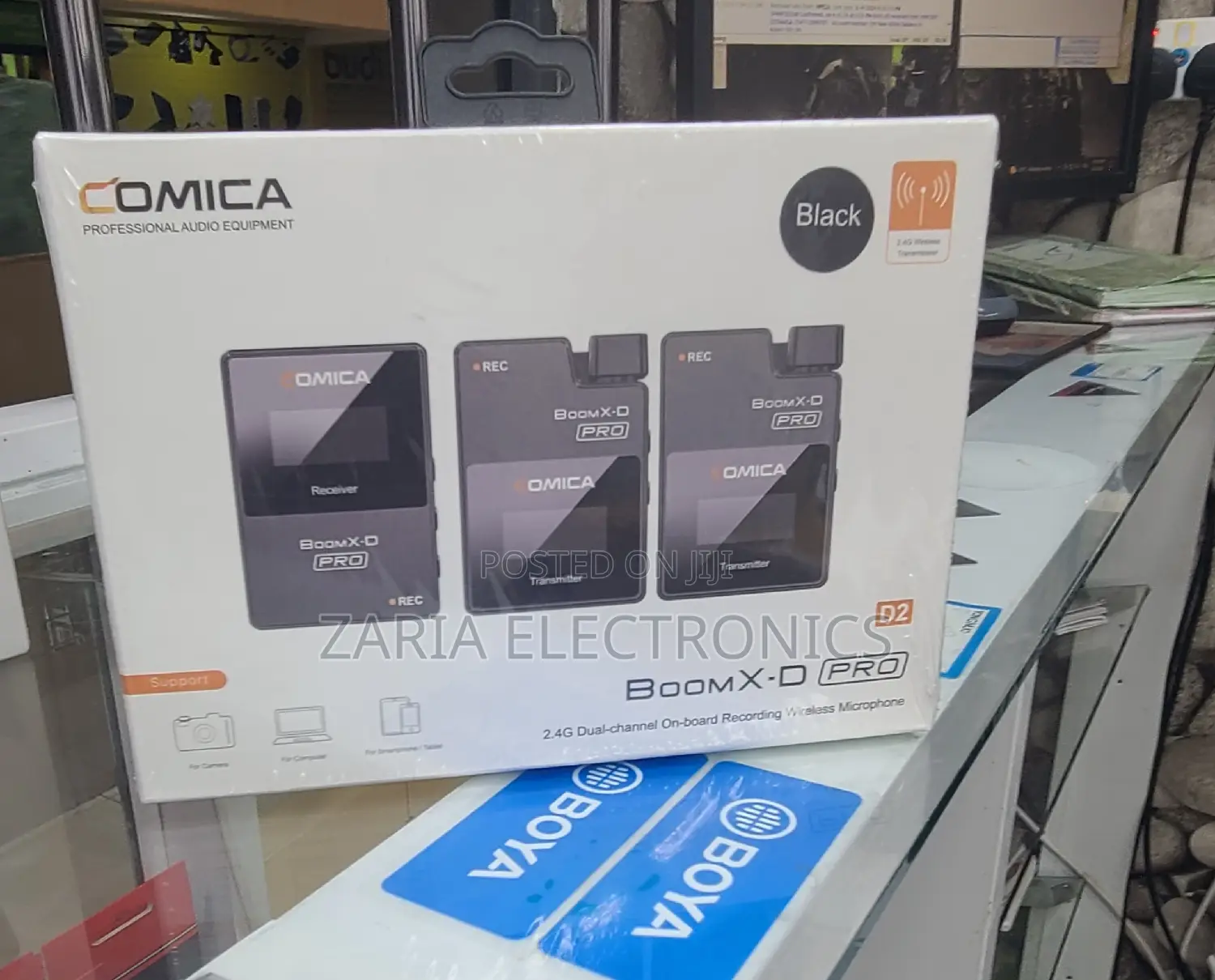 Comic Boom X-D Pro D2 Wireless Microphone
