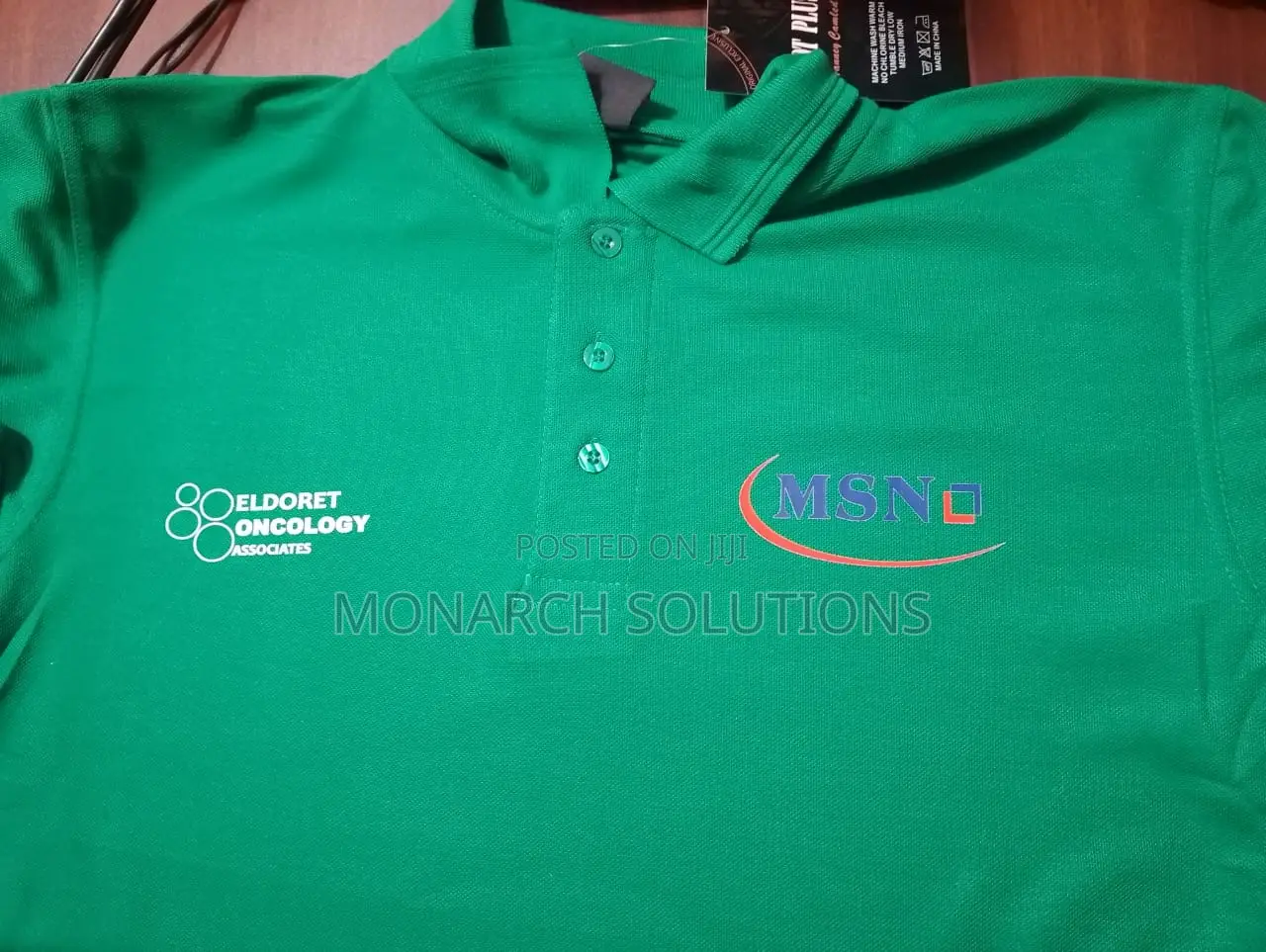 Green Polo Branded MSN