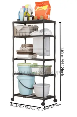 Detachable 4 Layer Trolley Rack