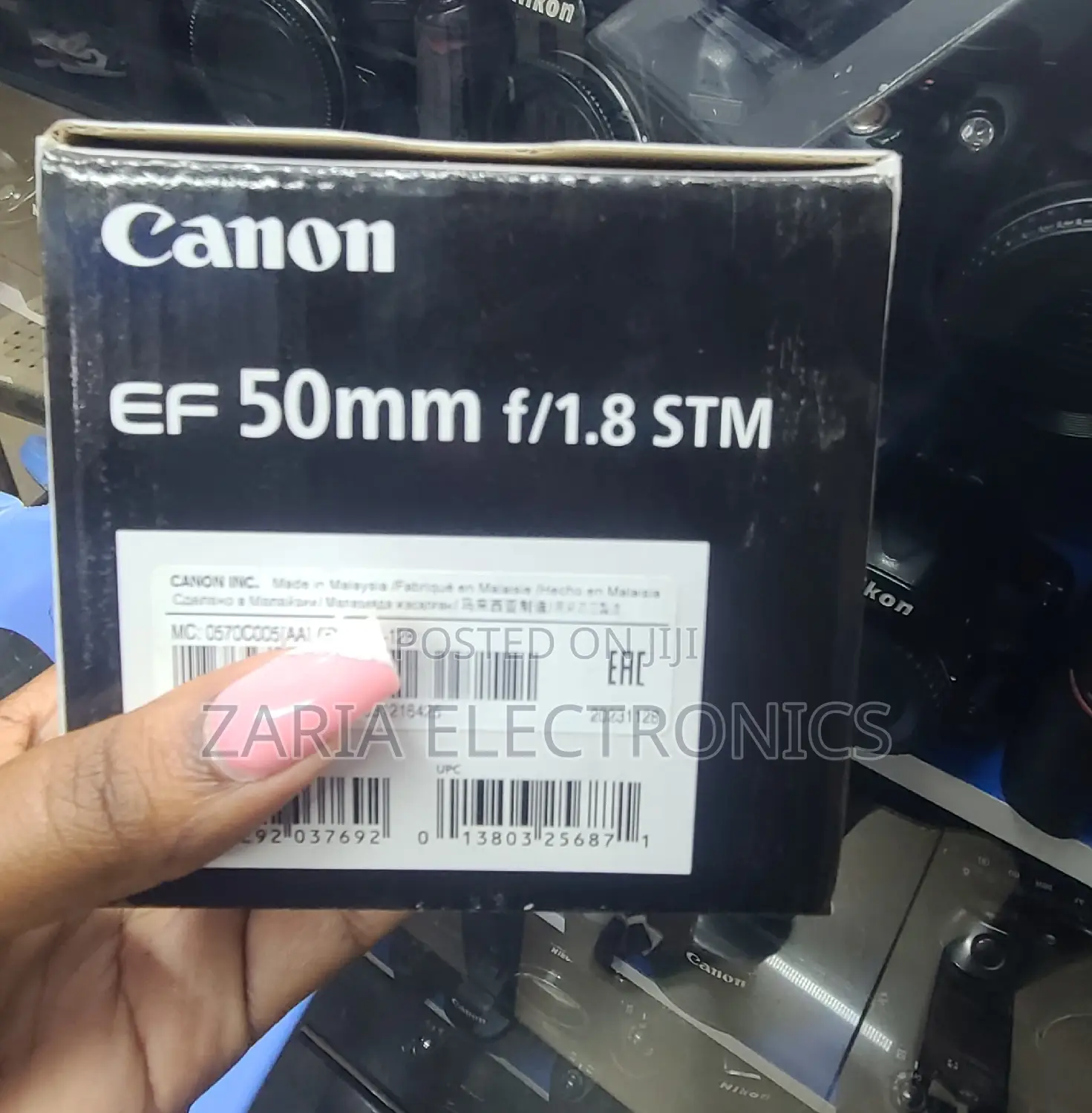 Canon 50mm Prime Lens 1.8usm