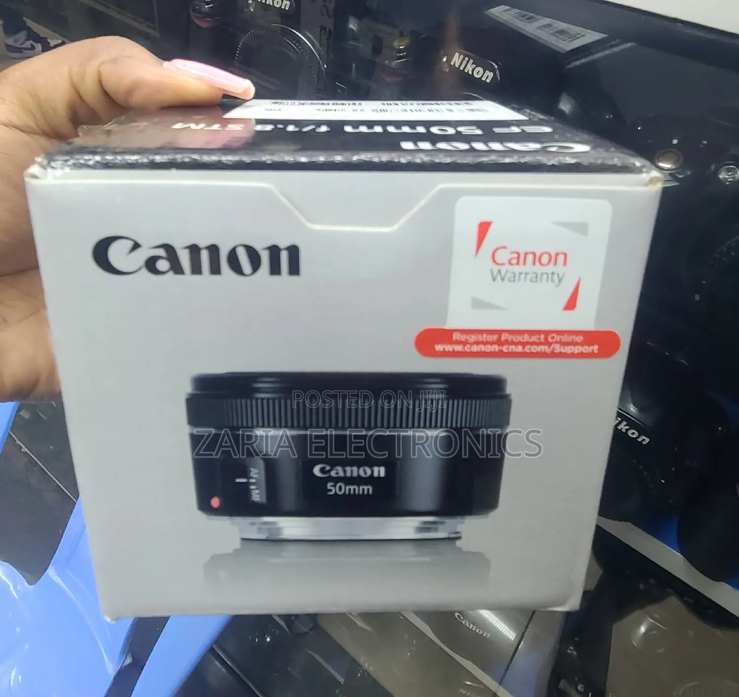 Canon 50mm Prime Lens 1.8usm