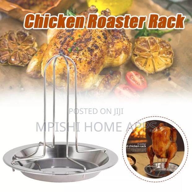 Stainless Steel Chicken Roaster Stand - thumbnail 3