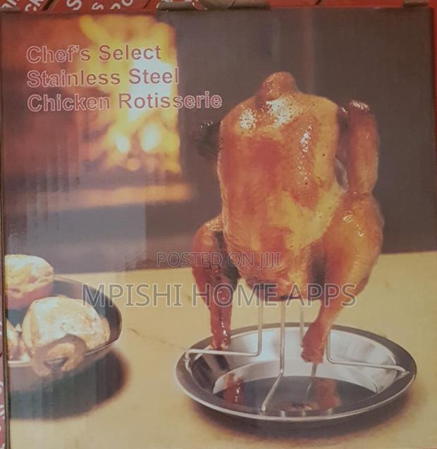 Stainless Steel Chicken Roaster Stand - thumbnail 4