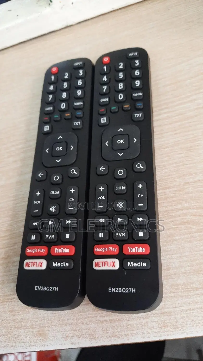 Hisense EN2BQ27H Replacement Remote for Hisense Smart Tv.