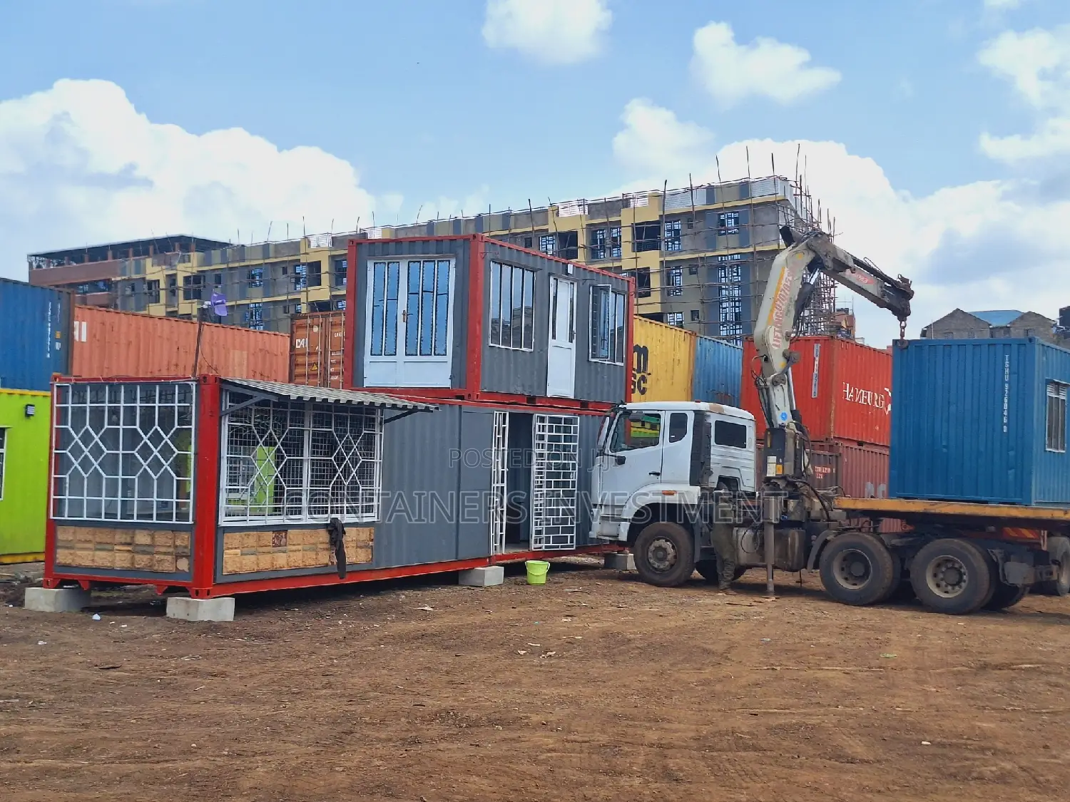 Dealers in Empty Shipping Containers and Container Offices