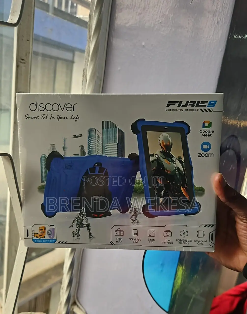 New Discover Fire9 256 GB Blue