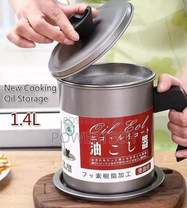 Stainless Steel Oil Filter - main view