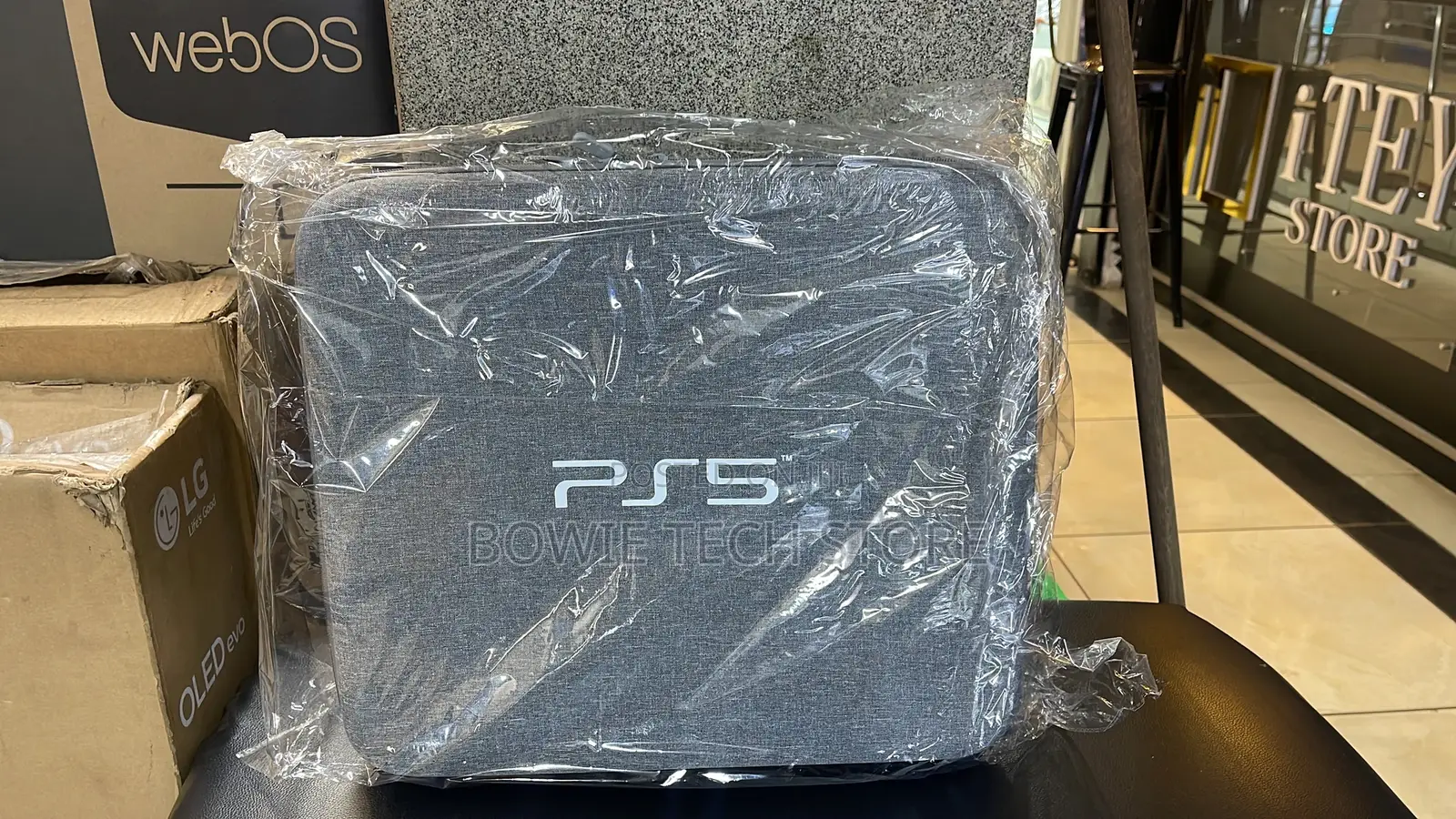 Ps5 Bags (Black Grey)