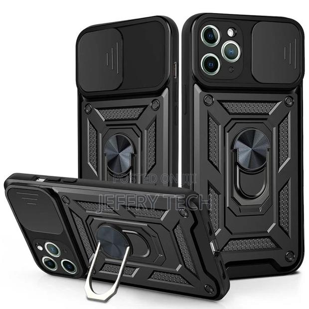 iPhone 11 Pro Max Case, Rugged Armor Protection Case With Sl - main view