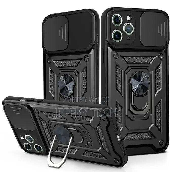 iPhone 11 Pro Max Case, Rugged Armor Protection Case With Sl