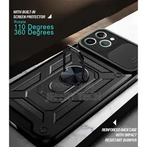 iPhone 11 Pro Max Case, Rugged Armor Protection Case With Sl