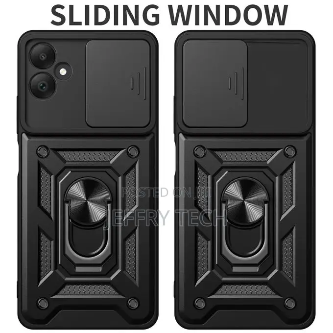 Galaxy A05 Case, Rugged Protection Case With Slide Camera Co