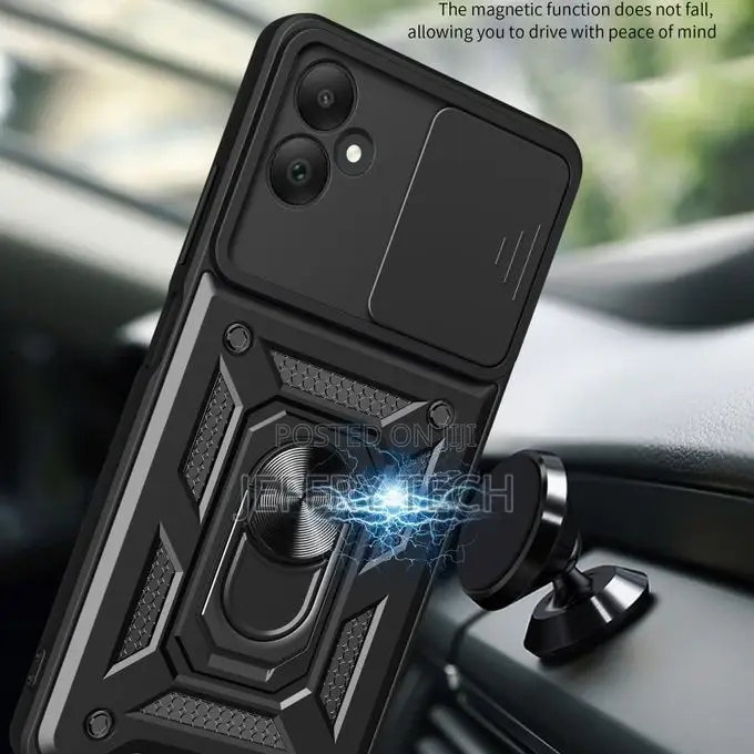 Galaxy A05 Case, Rugged Protection Case With Slide Camera Co