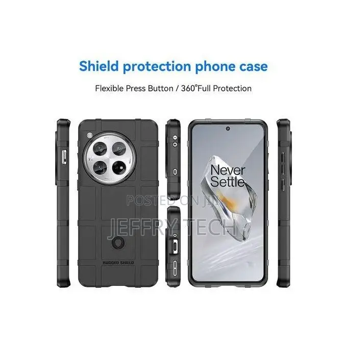 Oneplus 12 Case, Laimtop Soft TPU Heavy Duty Rugged Shield A