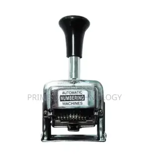 Numbering Machine Stamp