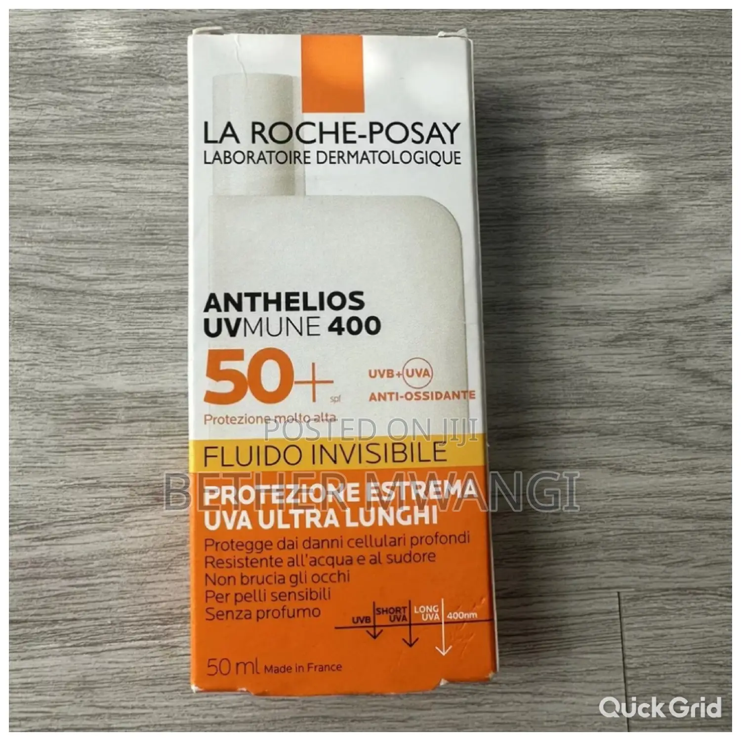 Original Laroche-Posay Anthelios UV MUNE 400 Fluid Invisible