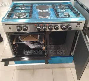 Haier Cooker 4 Gas + 2 Electric 60x90 With Gas Cylinder Sid