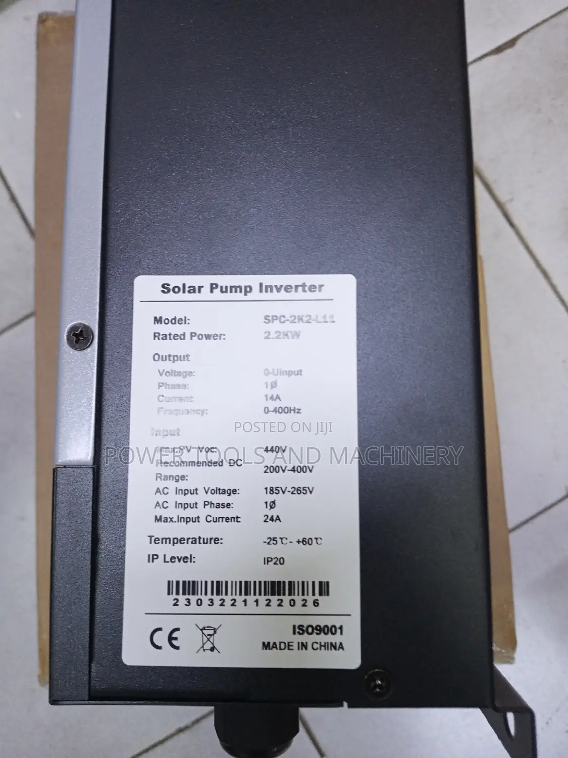 Solarpex Solar Pumping Inverter 2.2 Kw