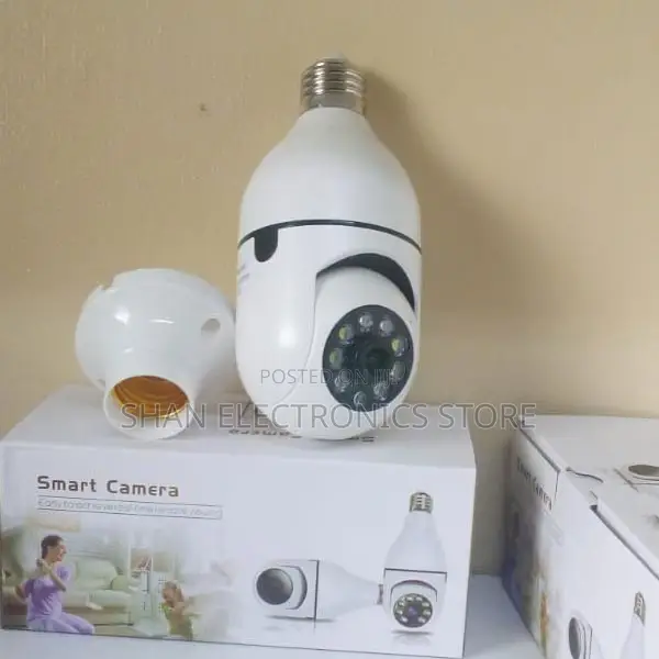 360° Smart Home Security Camera .Smart PTZ Bulb Camera.