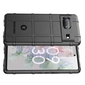 Google Pixel 7 Rugged Protective Back Case - Black