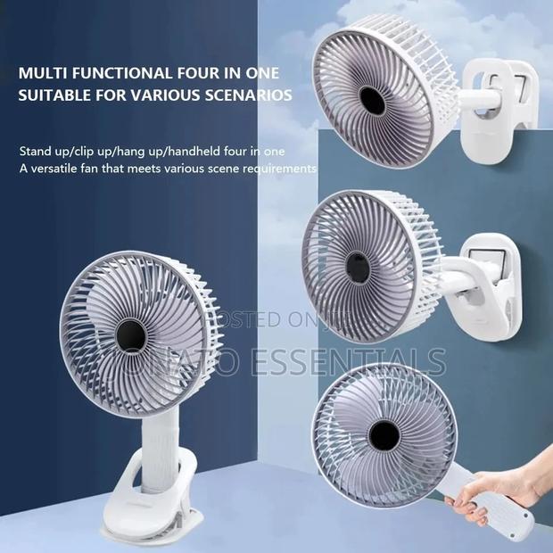 Portable Desktop Fan, Table Fan - thumbnail 4