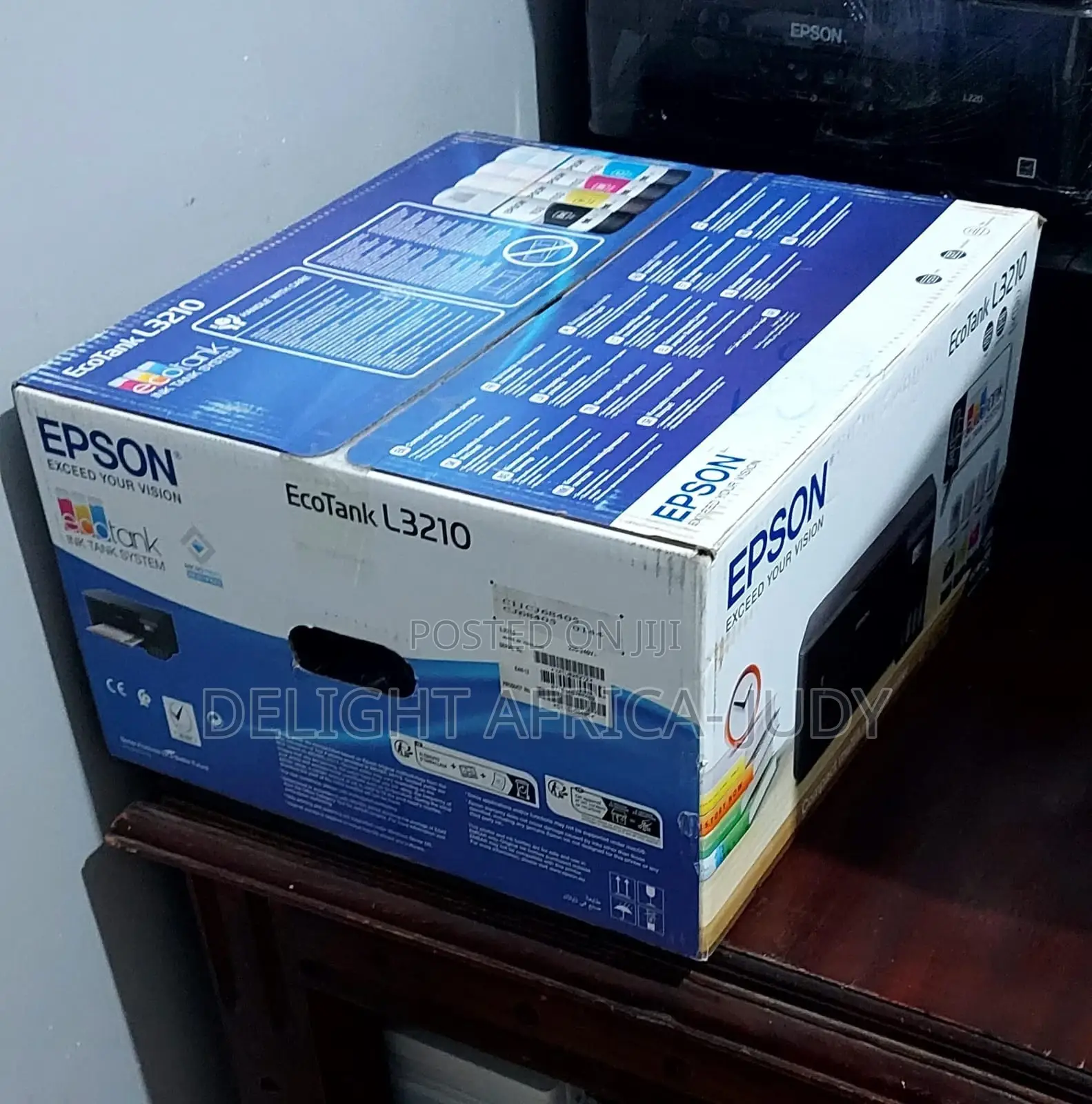Epson Ecotank L3210 All-in-One Inkjet Printer Print Copy