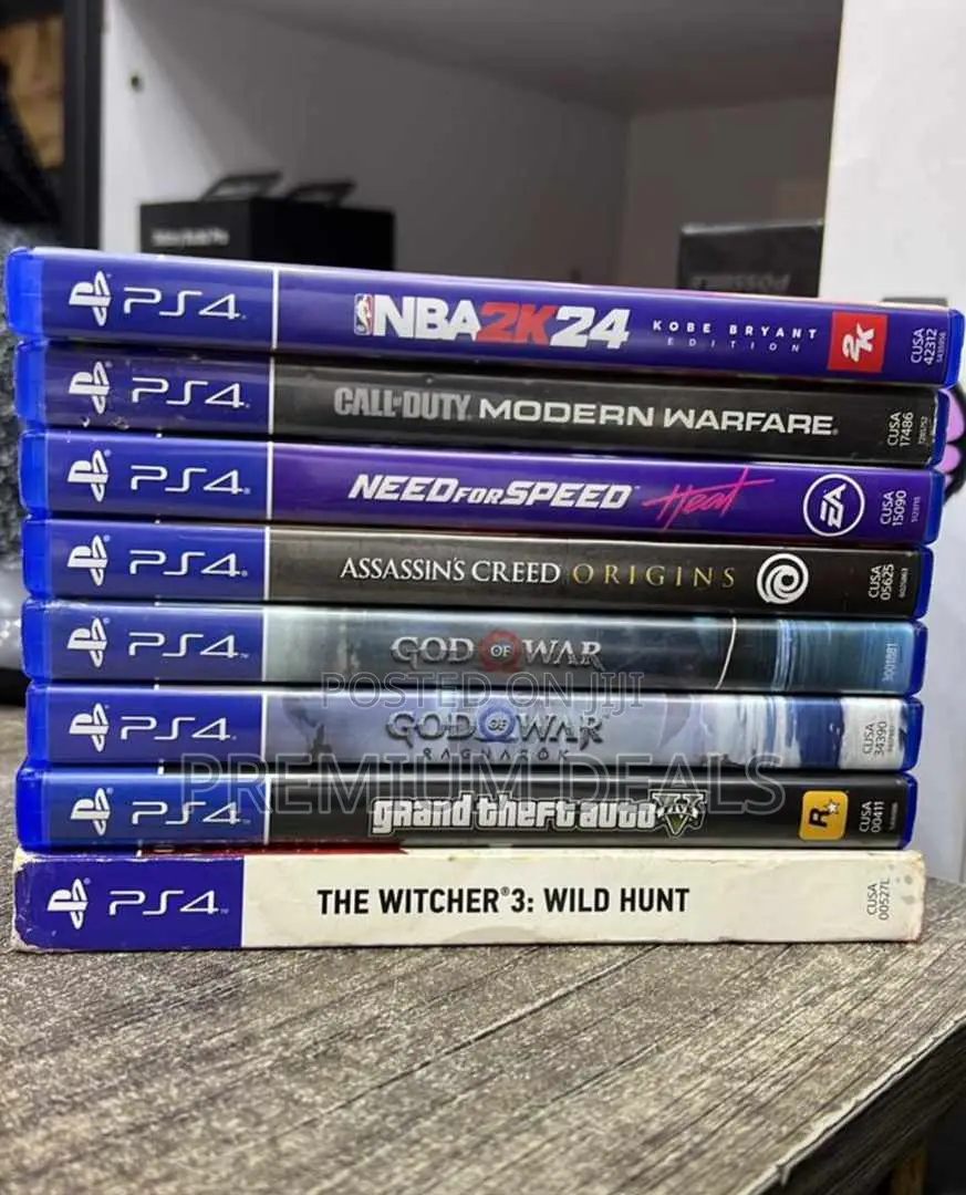 Ex Uk Ps4 Games Available.