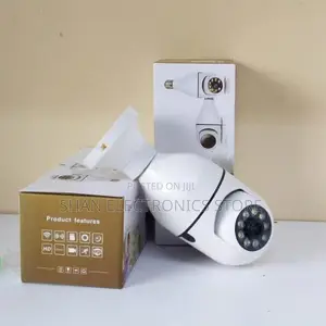 Two Ways Audio Ir Night Vision Indoor PTZ Bulb Camera