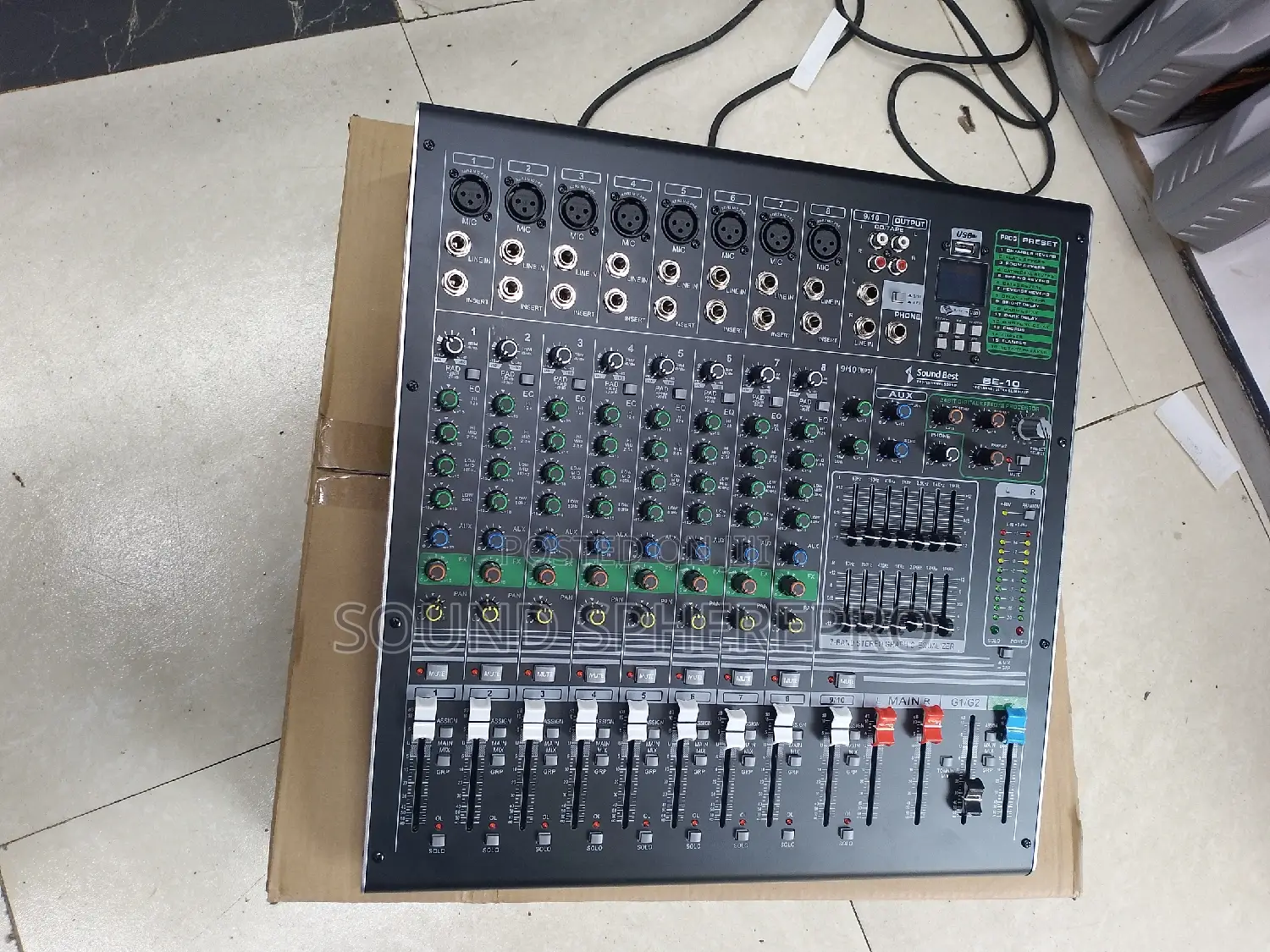Soundbest BE-10 10 Channel Plain Mixer