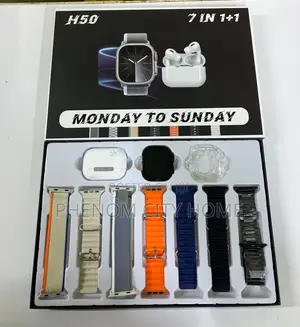 Smart Watch With Wireless Earphones