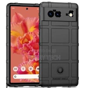 Shockproof Protective Back Case for Google Pixel 6 - Black - main view