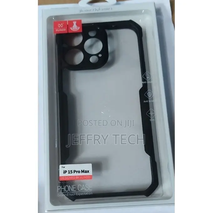 Xundd Back Case for iPhone 15 Pro Max