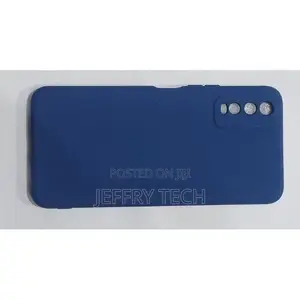 Silicon Protective Back Case for Vivo Y12s - Blue