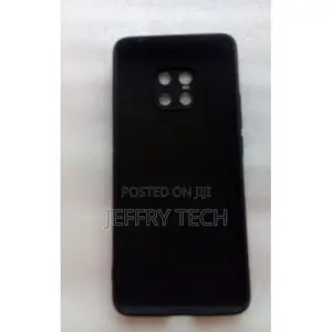 Huawei Mate 20 Pro Silicon Back Case -Black