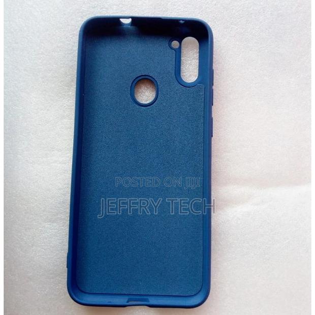 Silicon Back Case For Samsung M11 Blue - thumbnail 2
