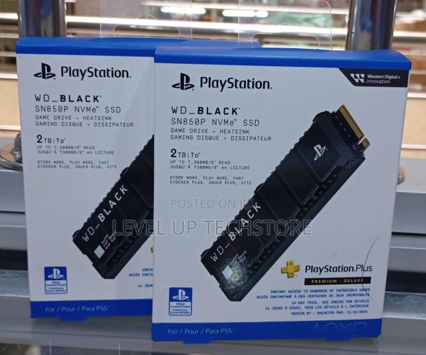 Wd Black 2tb Sn850 Nvme SSD for Ps5 Console - main view