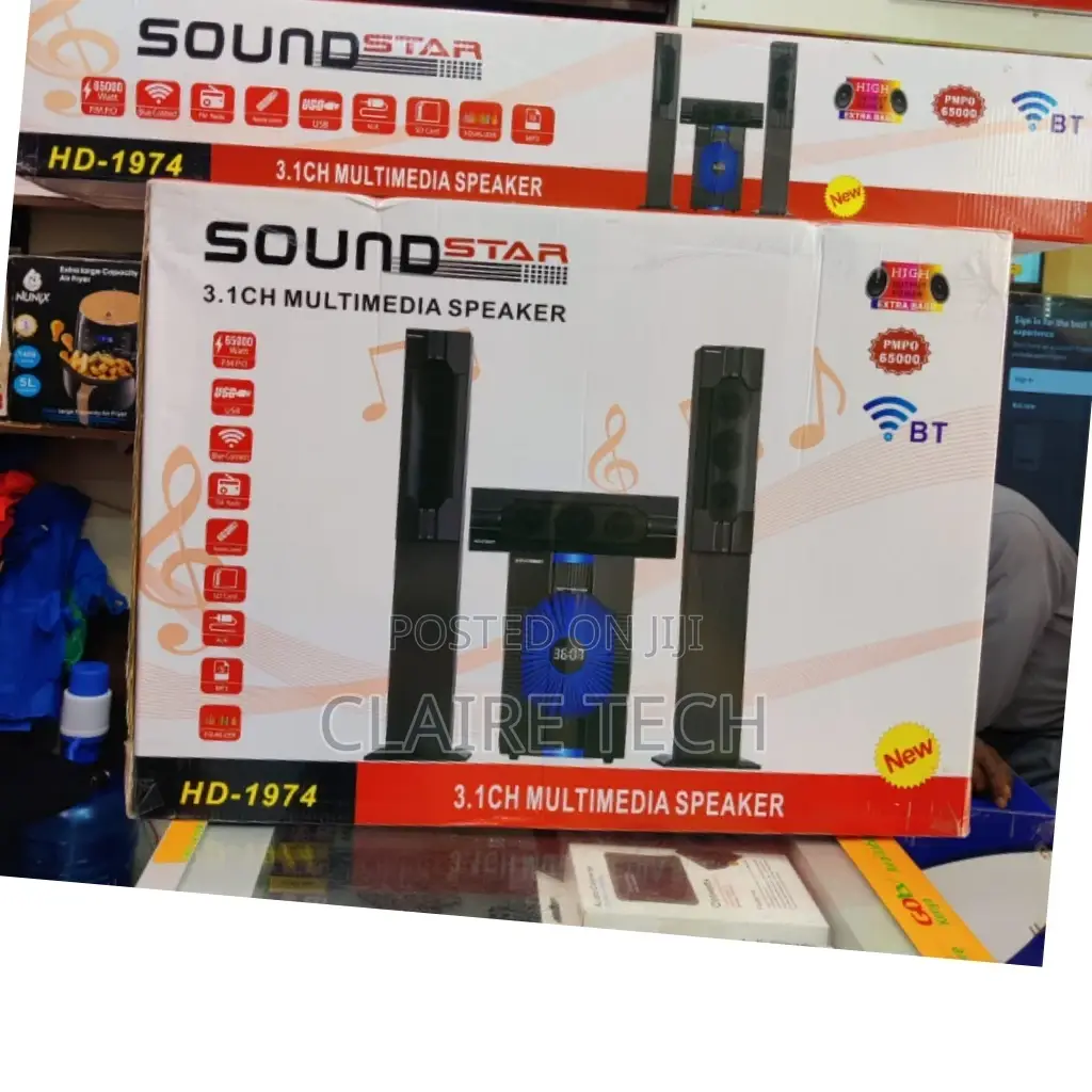 HD-1974 3.1CH Soundstar Multi Media System