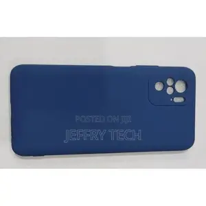 Redmi Note 10 (2021) Silicon Back Cover - Blue