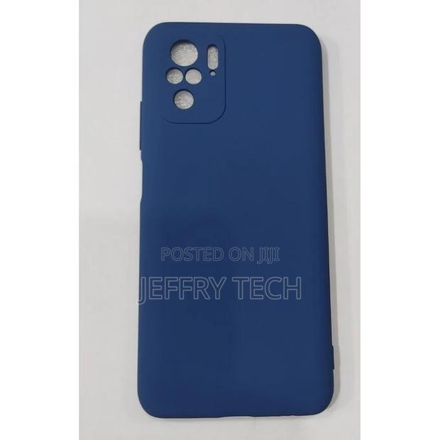 Redmi Note 10 (2021) Silicon Back Cover - Blue