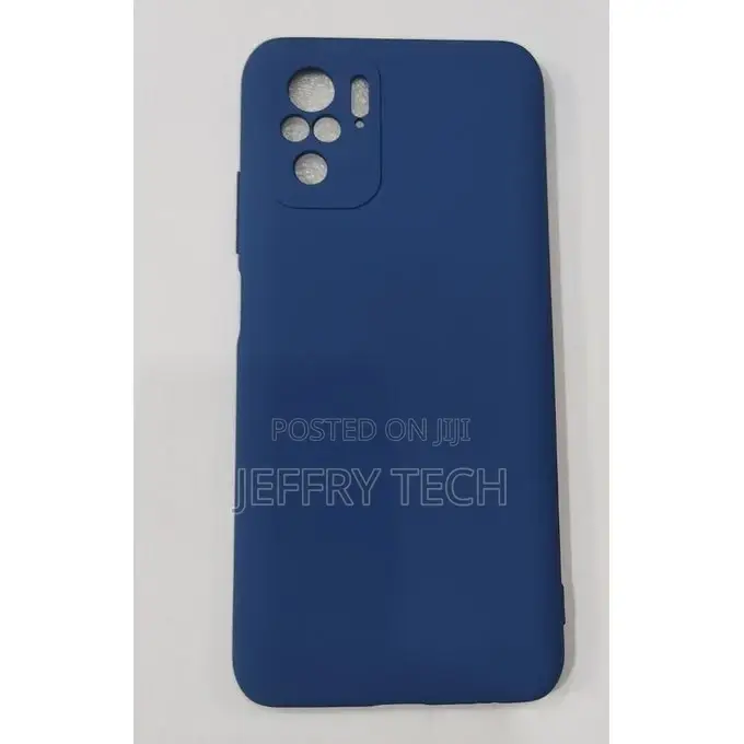 Redmi Note 10 (2021) Silicon Back Cover - Blue