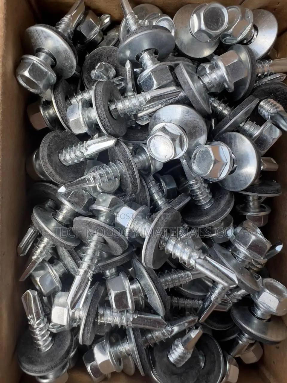 Self Tapping Screws (Greenhouse) (250pcs/ Box) 1 Inch.