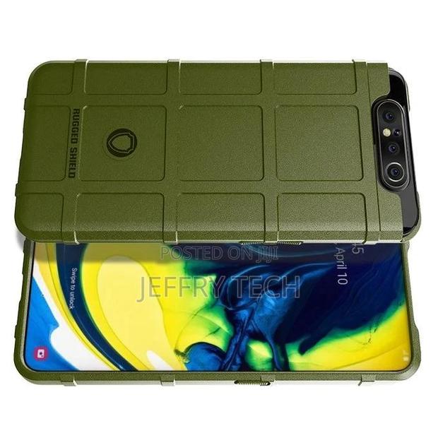 Samsung Galaxy A80 Case Rugged Shockproof Phone Case Cover - - thumbnail 3