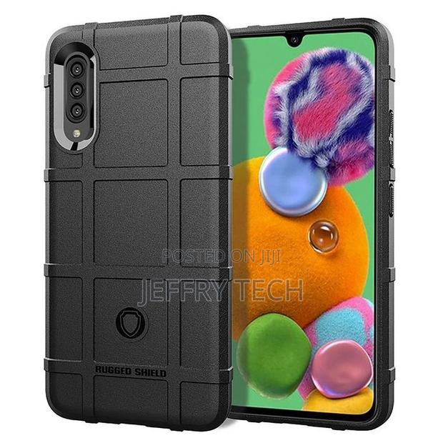 Samsung Galaxy A90 5G Case, Laimtop Soft TPU Heavy Duty Rugg - main view