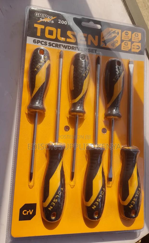 Screwdrivers Set 6pcs Tolsen Screwdrivers Set Magnetic Ends - main view