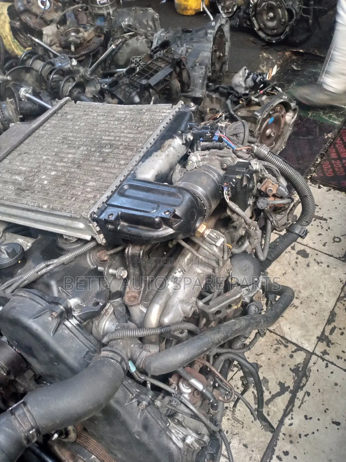 Toyota Prado 1kd Complete Engine