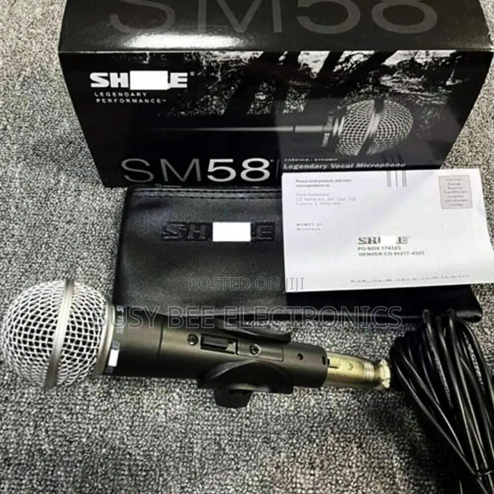 Sm 58 Shure Wireless Microphone