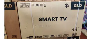 GLD 43 Inches Smart Android Flameless Tv With Bluetooth