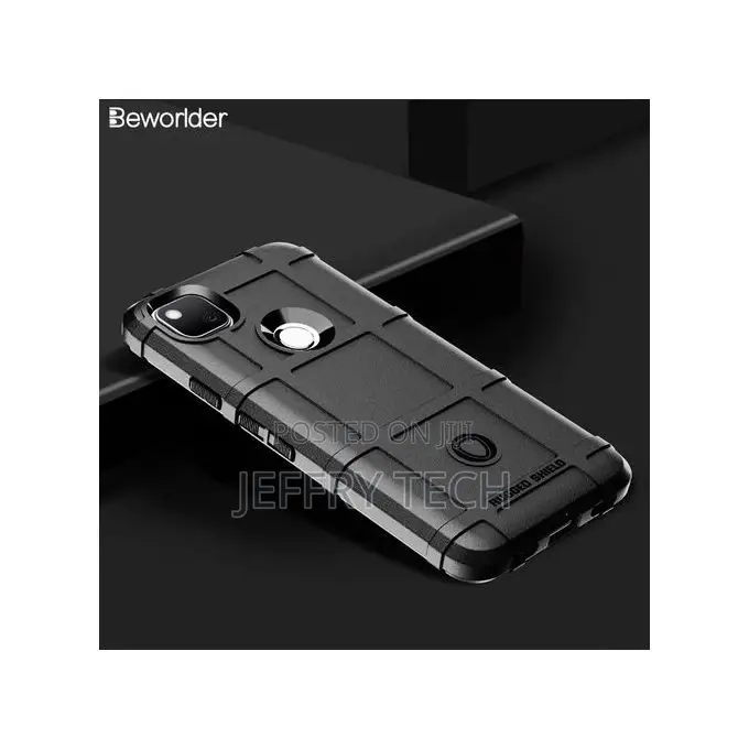Rugged Shield Back Case for Google Pixel 4a -